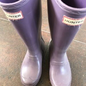 Girl’s Hunter boots, gently used